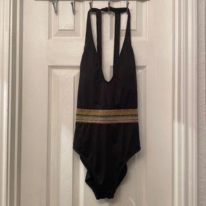 NWT Gibson and Latimer Disco One piece swim suit!!!